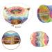 HOMEYA Cat Dog Tunnel Bed with Mat | Collapsible 3 Way Cat Tube Condo Play Toy | Peek Hole & Fun Ball | Indoor Outdoor Interactive Hideout Exercising House | Toys for Pet Kittens Kitty | Multi-colored Full-Moon - Buy Online on GoSupps.com