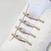 HICKIES Elastic Tie-Free Shoelaces 2.0 - Taupe Tan | Comfortable Versatile No-Tie Laces for Easy Fit - International Shipping Available - Buy Online on GoSupps.com