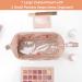 Rose Gold Small Makeup Bag - Travel Organizer & Toiletry Pouch for Women & Girls - Buy Online on GoSupps.com