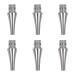 SEWACC Rhinestone Sticky Pen Tips 6pcs Cases Nail Embroidery Drill Art Tool Point for Steel Tips Pen Replacement Diy Heads 2.2X0.5cm