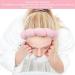 Spa Headband Wristbands and hairpin Terry Cloth Headband Soft Sponge Headband Makeup Headband Puffy Shower Hair Accessory for Skincare Face Washing Makeup Removal Shower Facial Mask(Pink) - Buy Online on GoSupps.com