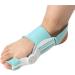 Orthopedic Toe Straighteners - Hardened Gel Seal, Lake Blue - Reusable Bunion Corrector for Hammer Toes - 1 Size - Buy Online on GoSupps.com