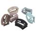Beaupretty French Hair Pin Womens Hair Clips 6Pcs Women Hair Claw Clips Non Hair Jaw Clamps Hair Holder Color for Shower Sports Barber Hair Styling Accessories Wedding Hair Clip Girl Hair Clips