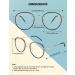 Gqueen Oversize Round Blue Light Filter Glasses - UV400 Protection for Men & Women | Glossy Black Frame for Gaming & PC Use - Buy Online on GoSupps.com