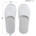 KabinChiu 6 Pairs Disposable Spa Slippers White - Universal Size for Hotel, Home, Nail Salon - Non-Slip Open Toe Design for Women and Men - Buy Online on GoSupps.com
