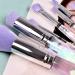 7-Piece Drill Cone Water Drop Makeup Brush Set - Perfect for Loose Foundation & Eye Beauty Tools | International Shipping - Buy Online on GoSupps.com
