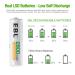 EBL Rechargeable AA Batteries 1.2V 2800mAh Precharged Ni-MH Pack of 8 for Long-lasting Power | International Shipping Available - Buy Online on GoSupps.com