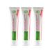 Cattier Paris Gentle tooth white toothpaste (3x75ml) pleasantly mild organic toothpaste for lighter teeth remineralizing vegan fluoride-free sulfate-free natural cosmetics homeopathy-compatible