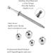 Vsnnsns Style 9 316L Surgical Stainless Steel Body Piercing Tools Kit - Nose Rings, Septum, Lip, Navel, Tongue, Belly, Eyebrow, Ear Piercing Tools - Piercing Clamps Forceps, Balls Grabber Tool - Buy Online on GoSupps.com