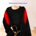 Buy Electric Heating Scarf - Soft Plush with 3 Gears Temperature Adjustment | Perfect Heating Blanket & Mat for Shoulders - International Shipping Available - Buy Online on GoSupps.com
