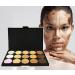Glamza 20pcs White Eye & 15pcs Contour Palette Makeup Brush Set | Premium Quality for Flawless Application | International Shipping Available - Buy Online on GoSupps.com