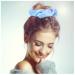 Araluky 12 Pack Blue Velvet Hair Scrunchies for Women - Elastic Thin Hair Bands - Satin Hair Ties - Bulk Hair Accessories - Buy Online on GoSupps.com