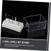Ipetboom Multifunctional Storage Box 1pc Grinding Head Storage Box White Manicure Grinder Plastic Multi Functional Storage Box - Buy Online on GoSupps.com