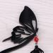 Frcolor Butterfly Rose Flower Hair Stick - Retro Chinese Hairpin with Tassel for Women & Girls - Elegant Hair Decor - Buy Online on GoSupps.com