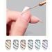 Neepoms 6pcs Metal Liner Gel Nail Polish Set - Metallic Line DIY Painted Nail Gel Kit 10ML - Buy Online on GoSupps.com