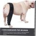CORHAD Pet Injury Knee Puppy Brace Elbow and Knee Pads Dog Knee Cover Butter Care L As Shown - Buy Online on GoSupps.com