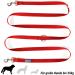 Kuri Pai 3m Comfortable Dog Leash for Large Dogs | Sustainable Bamboo Rehabilitation Leash - Red (L 280cm x 2.5cm) - Buy Online on GoSupps.com