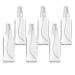 Terjbg 6 pieces 50ml spray bottle small spray bottles for filling transparent empty fog spray bottle travel atomizer for liquid cosmetics for travel cleaning body care