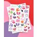 XO Fetti Y2K Party Temporary Tattoos - 2000's Party Decoration & Favor - Buy Online on GoSupps.com