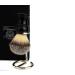 Lightweight Men's Shaving Brush - Synthetic Hair with Stylish Holder for Smooth Shaves - Buy Online on GoSupps.com