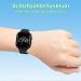 Buy Huyvmay Waterproof Fitness Pedometer Clock - 20-Day Rechargeable Battery Step Counter Watch for Kids Women & Seniors - International Shipping Available! - Buy Online on GoSupps.com