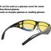 Premium Macular Degeneration Glasses for Men & Women | Yellow Lenses for Glaucoma Cataracts & Retinitis Pigmentosa - Shop Now - Buy Online on GoSupps.com