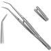 Professional Surgical Tweezers - Precision Dental Pliers for Seam Techniques | Anatomical Medical Care Tools - Buy Online on GoSupps.com