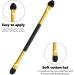 10PCS Double-Ended Eyeshadow Brushes | Long Handle Sponge Applicators for Eye Makeup | Blending, Defining, Smudging, Shading | Reusable Tools - A7STHZS - Buy Online on GoSupps.com