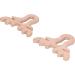 YEmirth 2Pcs Baby Wood Teether Toy Deer Horn Pendant for DIY Jewelry Accessory - Buy Online on GoSupps.com