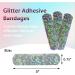 Glitter Adhesive Bandages for Teens - 100 Sterile Individual Band-Aids for Boys & Girls | Fun Wound Care Solution - Buy Online on GoSupps.com