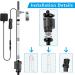 Electric Aquarium Gravel Cleaner - 317GPH DC 24V/24W - Automatic Fish Tank Cleaning Tool Set - Buy Online on GoSupps.com
