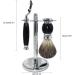 HRTC Men's Razor Set - Stainless Steel Roof Hair Brush & Manual Holder | Stylish Cleaning Tool Gift (10x17cm Silver) - Buy Online on GoSupps.com