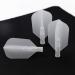 CUESOUL TERO AK4 Black Scorpion Dart Flights Slim - Set of 3 - 7 Colors - Clear - Buy Online on GoSupps.com