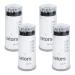 G2PLUS 400PCS Micro Applicators Brushes Black Disposable Disposable Micro Applicators Eyelash Extension Swabs for Eyelashes Extensions Crafting