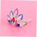 Housoutil 1pc Womens Barrettes for Hair Bridal Headpiece Hair Jewels for Women Bridal Insert Comb Hair Claw Clips for Women Fancy Hair Ties Tiara Flower Headband Miss Crystal - Buy Online on GoSupps.com