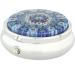 Murano Millefiori Pill Box - Silver Round | GlassOfVenice | Authentic Italian Craftsmanship International Shipping - Buy Online on GoSupps.com