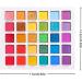 Set of 30 Colours in Matte and Shimmer Eyeshadow Makeup Palette Eyeshadow Palette Highly Pigmented Colorful Long Lasting Waterproof Eye Shadow Rainbow Eyeshadow Palette Matte Shimmer Pressed Glitter - Buy Online on GoSupps.com