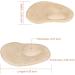 Ball of Foot Cushions - 2 Pairs Anti-Slip Gel Metatarsal Pads for High Heels | Comfort & Support for All-Day Wear - Buy Online on GoSupps.com
