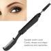 Metal Teeth Eyebrow Comb 2 in 1 Eyelash Teeth Comb Black Eyelash Brush and Comb Stainless Steel Dual Heads Foldable Grooming Teeth Eyebrow Brush for Makeup - Buy Online on GoSupps.com