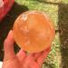 Large Size Natural Yellow Calcite Sphere Iceland Spar Sphere Quartz Crystal Stone Mineral Specimen - Buy Online on GoSupps.com