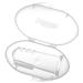Dr. Brown's Silicone Finger Baby Toothbrush Kit with Apple Pear Toothpaste - 2 Finger Brushes, Travel Case - Fluoride Free, Made in USA - Ages 0-3 - 1.4oz - Buy Online on GoSupps.com