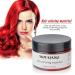Natural Red Hair Wax EFLY 4.23 oz - Disposable DIY Hairstyle Mud Cream for Party Cosplay - Easy to Clean - Buy Online on GoSupps.com