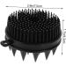 FRCOLOR Silicone Shampoo Brush - Kids Body & Baby Hair Scalp Massager Bath Tool - Buy Online on GoSupps.com