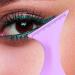 Eyeliner Stencils 3 Pcs Silicone Winged Eyeliner Tool Eyeliner Stencils Tips Eye Make-up Tool for Eyeliner Eyelash Eyebrow Face Purple - Buy Online on GoSupps.com