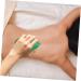 Gleavi 3 STK Massage Ball Set - Fitness Massage Device for Fascia Muscle Relief and Foot Massage - Body Roller for Ultimate Relaxation - Green 11x6.5cm - Buy Online on GoSupps.com