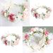 Flower Crown Headdress for Weddings & Festivals | Floral Wreath Hair Accessories - Buy Online on GoSupps.com