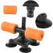 Abdomen Roller Build Muscle Abdomen Roller Exercise Wheel Metal for Home Orange - Buy Online on GoSupps.com