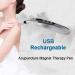 Electronic Acupuncture Pen USB Rechargeable Pain Relief Massager with 3 Heads & 2 Gel - Buy Online on GoSupps.com