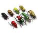 YZD Trout Fly Fishing Flies Collection Dry Wet Nymph Fly Assortment with Fly Box Flyfishing Flys Lures 12/16/18/22/36 Kits Beetle kit