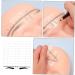 DOITOOL 50pcs Eyebrow Positioning Ruler Stickers Eyebrow Shaper Kit Eyebrow Ruler Disposable Set - Buy Online on GoSupps.com